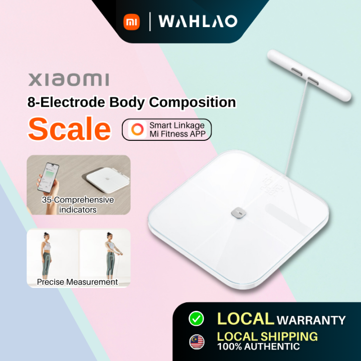 Xiaomi 8-Electrode Body Composition Scale Wi-Fi + Bluetooth Smart APP ...