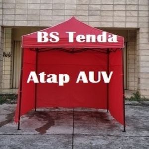 Tenda Lipat 2x2 Lengkap Dinding Polos 3 Sisi
