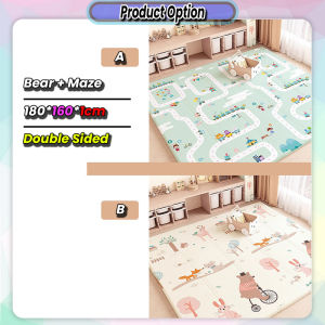 [Choo Choo Toy] Waterproof Foldable Baby Play Mat Crawling Mat Encourages Collapsible Playmat 泡沫爬行地垫 Tikar Bayi - BS04