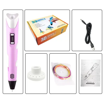 🔥 Original 3D Printer Pen Full Set For Kids With Filament Scratch Pen For Chicken DIY 3d Printer Pen Crafting Doodle Drawing Arts Creative Toy Gift For Kids Christmas Birthday
