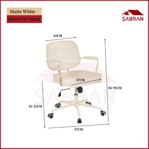 SABRAN Computer Chair Ergonomic Chair Study Chair Gaming Chair Oil Wax Leather Chair