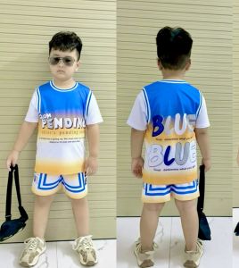 43-70kg Bộ đồ bé trai size đại cồ thun lạnh 3D kiểu dáng hip hop form rộng vải đep