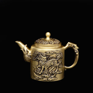 Bình Trà Bằng Đồng Đồ Trang Trí Bằng Đồng Dung Tích 300ml