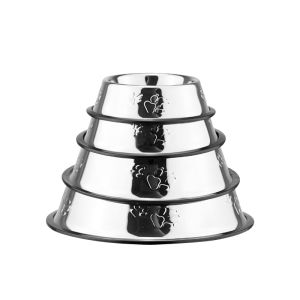 Pet Dog Food Bowl Stainless dog bowl water bowl dog bowl Durable bowl