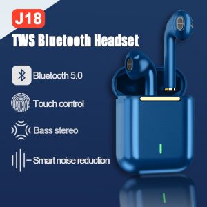 (Stock in Malaysia) New TWS Bluetooth Headphones Stereo True Wireless Headphone Earbuds In Ear Handsfree Earphones Ear Buds For Mobile Phone