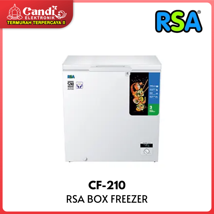 Freezer Rsa Gea GEA RSA Kulkas Box Freezer 199 Liter CF-210 | Lazada Indonesia