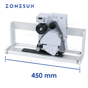 ZONESUN ZS-QA24 Semi-automatic Intelligent Batch Production Date Coding Machine For Labeling Machine