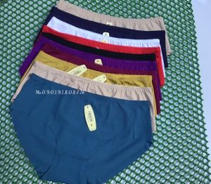 Set 5 quần lót bigsize 55 đến 70kg chất su gân tăm không viền đường may chắc chắn cho bé béo phì nội y chợ giá sỉ CGS5005