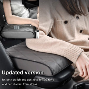 guibai Universal car armrest box booster pad Memory foam car armrest box elbow pad