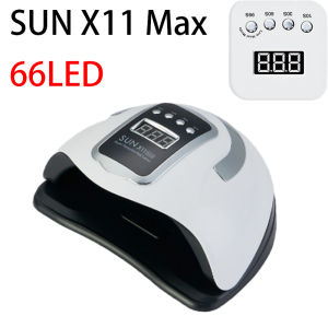 Uv Lamp Nail Dryer Sun X11 Max 280W Uv Nail Lamp Timer Auto Sensor LED Light For Drying Gel Home Nail Lamp