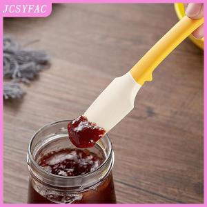 JCSYFAC  Silicone Mini Kitchen Spatula Cream Butter Cake Spatula Mixing Batter Scraper Brush Butter Mixer Fits All Kinds Of Jars And Cans