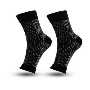MIYIO 1Pair Ankle Brace Compression Sleeve Plantar Fasciitis Socks Relieves Achilles Tendonitis Joint Pain
