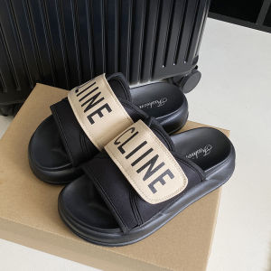 [Free Shipping] 2025 Fashion Slippers 2025 New WomenS Summer Thick-Soled Retro Flat Sandals With Height-Increasing Design
