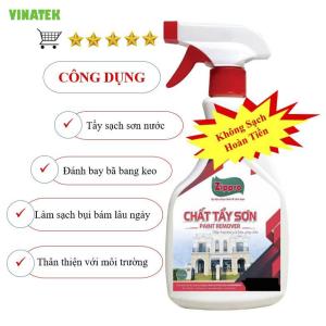 Chất tẩy sơn nhôm kính Zippro 500ml - Zippro Siêu Tẩy Sơn Với Công Thức Đậm Đặc Và Tiên Tiến Giúp Loại Bỏ Mọi Vết Sơn