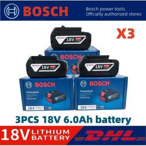 18V 6.0Ah 6000mAh Original Professional Wireless System BAT609 BAT618 GBA18V80 Tool Backup Power