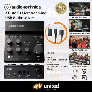 Audio Technica AT-UMX3 USB interface audio mixer