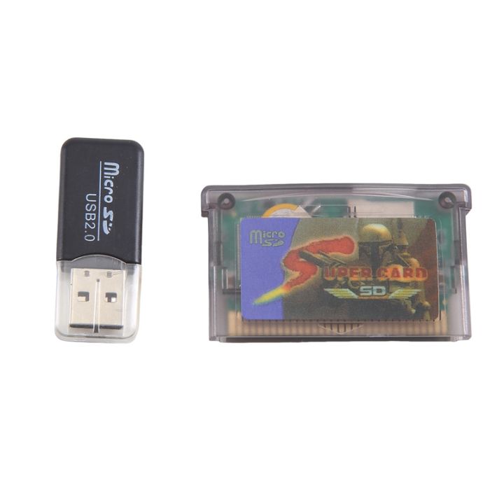 Supercard Card Micro-SD Card Adapter for SP GBM NDSL GBASP