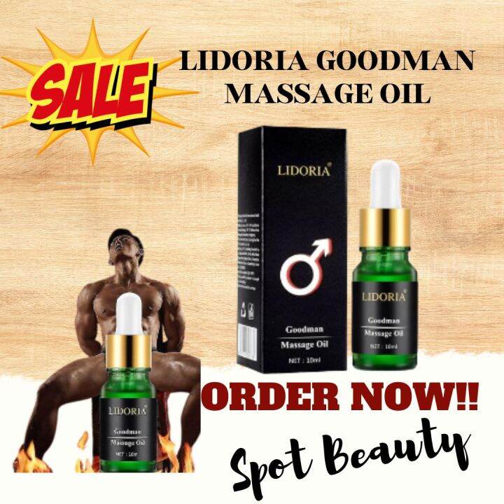 Effective Lidoria Goodman Massage Oil 10ml Enhancers Increase