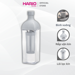 Bình cold brew pha cà phê ủ lạnh cao cấp Hario Ka-Ku 1L (nhựa PCT Tritan đặc biệt từ Eastman)