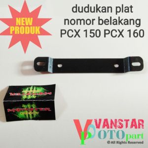 breket plat nomor platnomer depan PCX 150 PCX 160