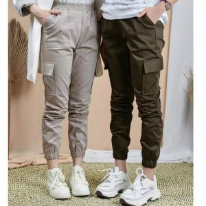 celana joger wanita terbaru / celana joger cargo termurah