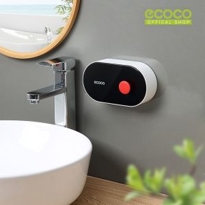 ECOCO Clamshell Soap Dish - Tempat Rak sabun batang mandi cuci tangan wastafel kamar mandi toilet sabun padat Sekali tekan Tinggal tempel Dengan Gantungan Sponge estetik minimalis homeware