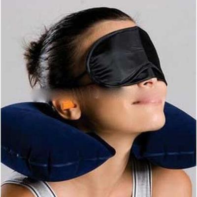Paket Travel Tidur Bantal Leher Masker Penutup Mata Telinga Earplug | Lazada Ind