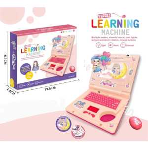 GUK Mainan Laptop Anak Alat Bantu Belajar Learning Machine Notebook Laptop Mainan Edukasi Anak Laptop Mainan Mini COD