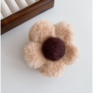 Murah Banget - Jedai Rambut Model Bunga / Jepit Rambut Wanita Bunga / Jepit Rambut Bulu Ala Korea / Aksesoris Rambut Wanita Lucu