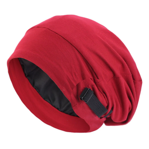 Modifiable Weave Headpiece Hat With Secret Ending Smooth Cotton Elastane For Men Women