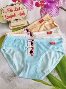 Combo 5 quần lót thông hoi Size 50-68 KG Co Giản Thoáng mát [88652] THẤM HÚT MỒ HÔI  - Đồ Lót Quỳnh Anh