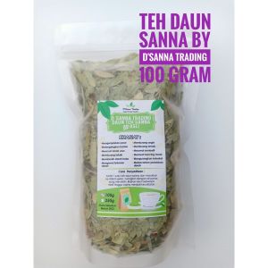 【Hot sales】Everyday Ready Stock  Herba Daun Teh Sanna@Senna Purely Original  Perfect Cleanser  Always Healthy