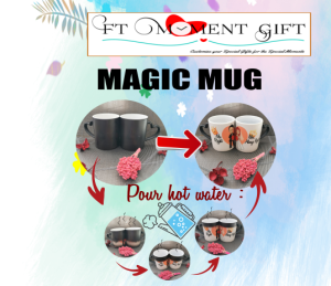 Magic mug print photo / cawan gambar sendiri / magic mug with photo / mug changes colour / magic mug with photo / personalised magic mug / customised magic mug / personalised gifts / printing mug / customised mug / custom mug