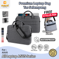 Premium Tas Laptop ASUS Vivobook Zenbook Asus Laptop E410MA X441MA L510MA E410M Tuff ROG Sleeve Bag Handle Selempang Laptop Kerja Kuliah Kantor Sarung Cover Ukuran 13 14 15 inch. 