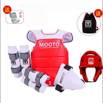14 In 1 Taekwondo Karate Practice Competition Equipment Protection Taekwondo Suit
