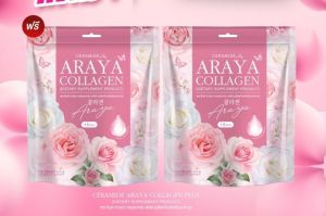 ARAYA COLLAGEN PLUS CERAMIDE THAILAND COLLAGEN Takes care of internal problems for women Balance hormonbrighten the skiN