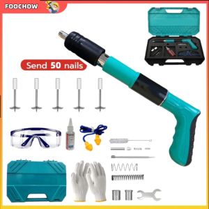 【COD】200 Pcs Manual Steel Nail G/u/n for Concrete Rivet Tool Steel Rivet G/u/n Nail Punch and Pipe Clamp Nail G/u/n.