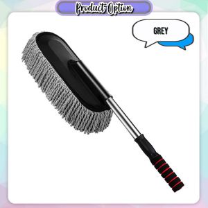 [Datz] Extendable Car Duster Telescopic Brush Car Wash Mop Super Soft Microfiber 洗車刷子 Mop Cuci Kereta - HL07