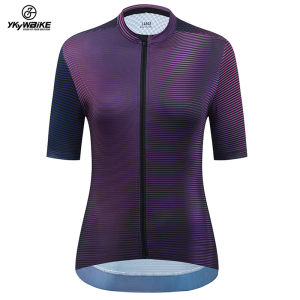 Cycling Jersey Women Summer Slim Short Sleeve Bicycle Clothing