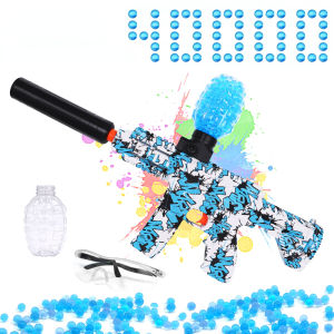 Gel Blaster Toy with 40K Gel Balls for Boys Auto & Manual RechargeableRich Accessories Deluxe Edition Outdoor Team Game