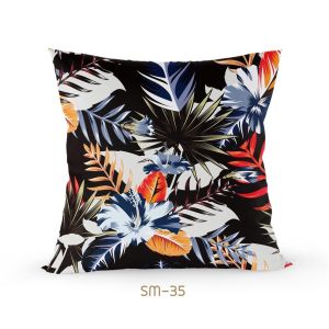 หมอนอิง หมอน ลายใบไม้02 หมอนอิงผ้าไมโครป้องกันไรฝุ่น ใช้ใยสังเคราะห์คุณภาพดีเกรดA ไร้ฝุ่นไม่อับชื้น สินค้าขายดี หมอนหนุน