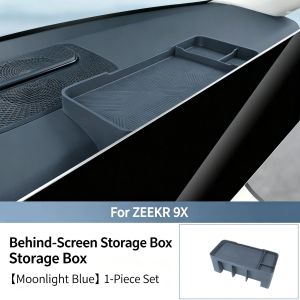 Kail For ZEEKR 9X Rear Storage of Central Control Screen Navigation Partition Storage Silicone Pad for Interior Protection Z5Q1T