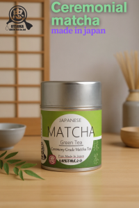 Ceremonial Grade Matcha Green Tea - Pure & Authentic Matcha from Shizuoka Japan - Perfect for Oatside Oat Milk Lattes