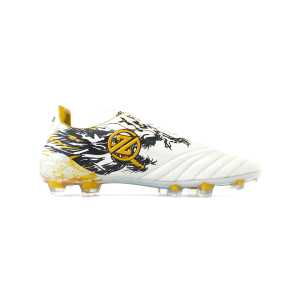 Sepatu Bola Zestien Draak FG Premium White Gold LZZD02