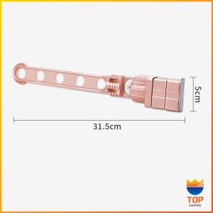 TOP ราวตากผ้าล๊อคกับกรอบหน้าต่างติดตั้งง่าย