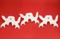 3pcs. Batman White Tiririt for Billiard Cues / Antler Head / Tiririt ng Tako ng Bilyaran. 