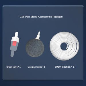 Silent nano air tray bubble stone fish tank specific bubble tray trachea check valve