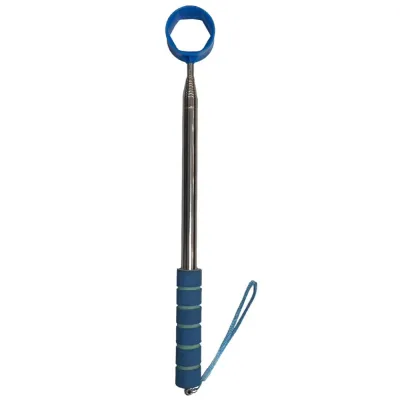 CHENJIE Two-Sided Telescopic Golf Ball Retriever Adjustable Extendable Telescopic Golf Ball Picker Flexible Easy Grab Ball Golf Ball Pick Up Tool Golf Accessories