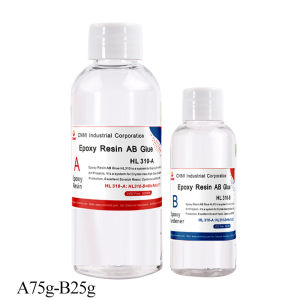 CNMI 3:1 AB Crystal Epoxy Resin Glue Kits High Adhesive Clear UV Glue for Art Casting DIY Jewelry Making Multi Uses Beginner Kit