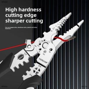 [COD] shiou Multi Functional Electrician Pliers For Wire Splitting And Stripping Specialized For Electricians